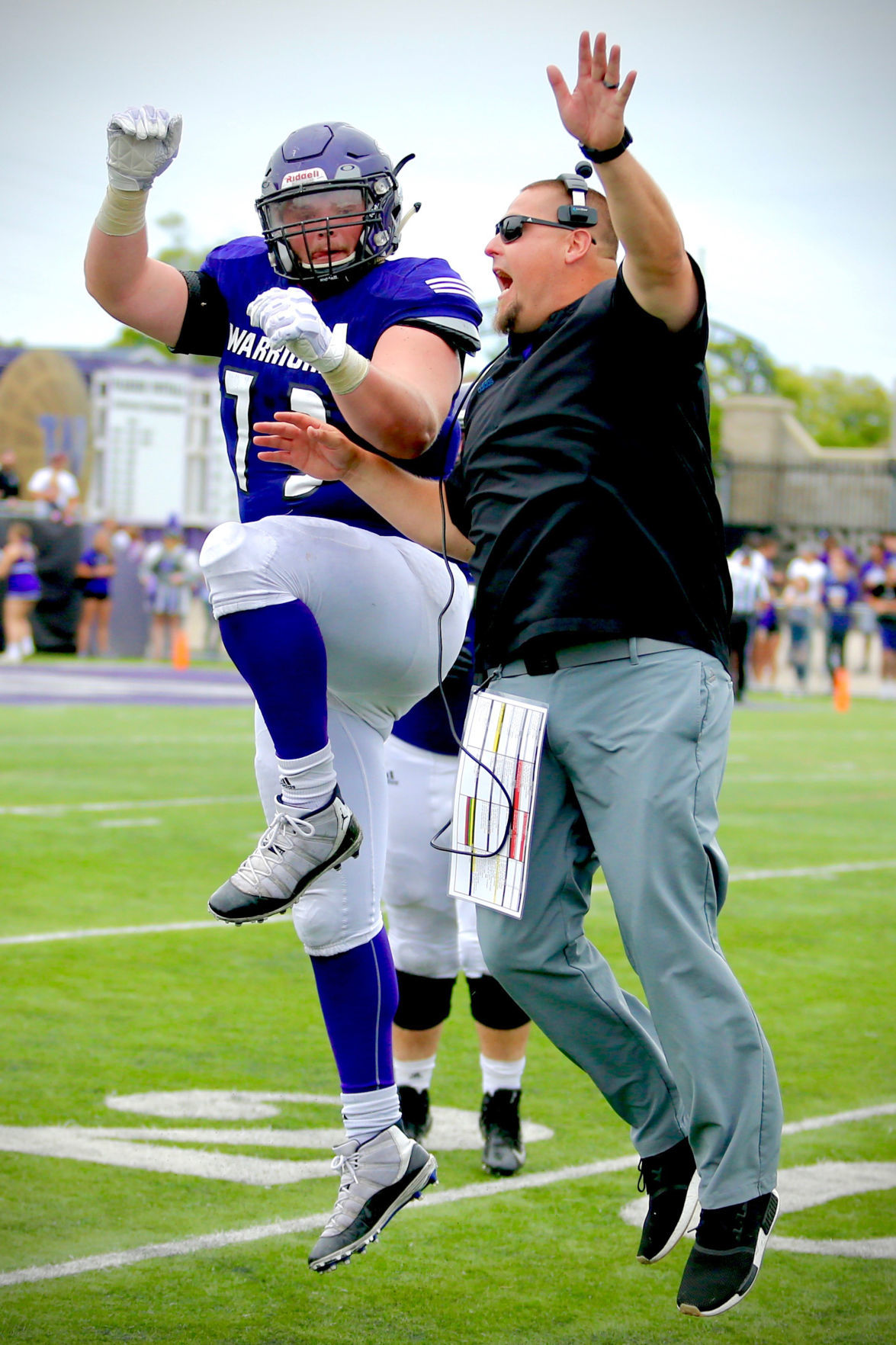 WSU FB vs Wayne State